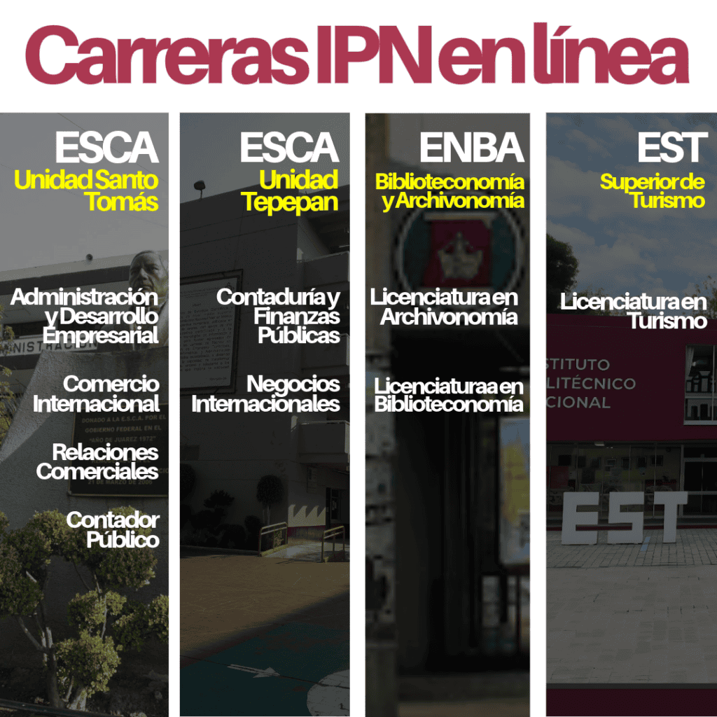 Carreras IPN en línea Gratuitas